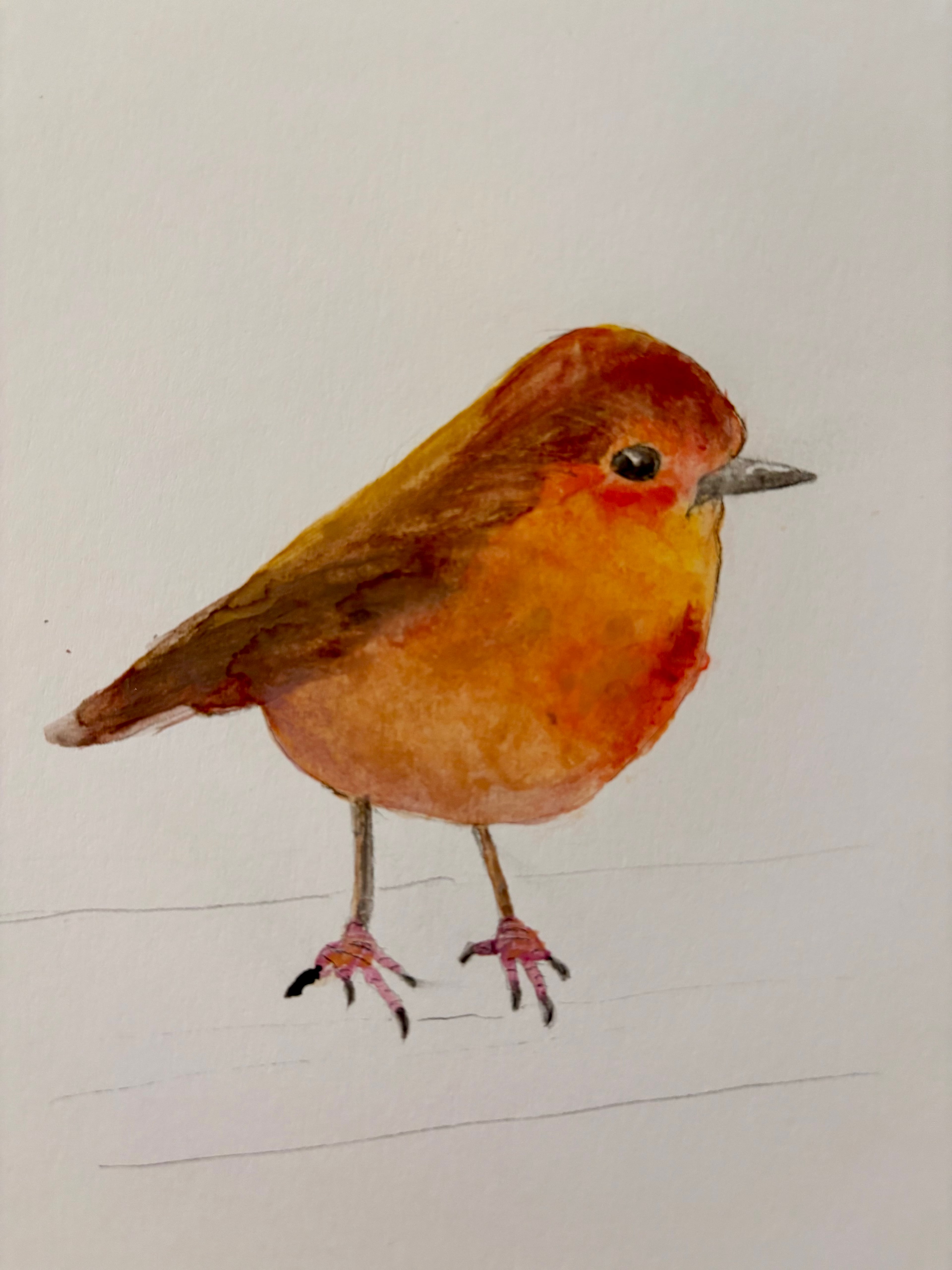Watercolor painting exploration